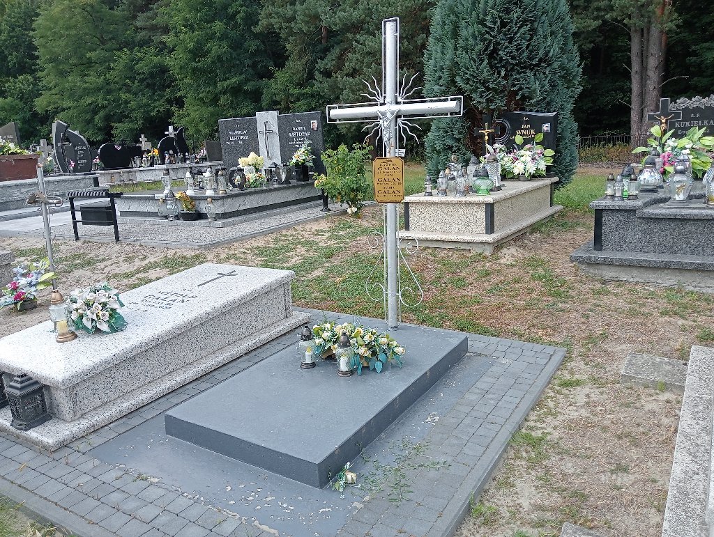 Grób Maria Gałan